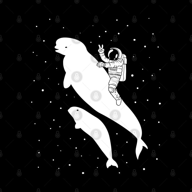 Beluga astronaut by albertocubatas