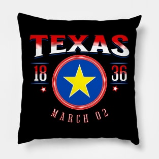 Texas Independence - Texas Declaration of Independence - Texas Pillow