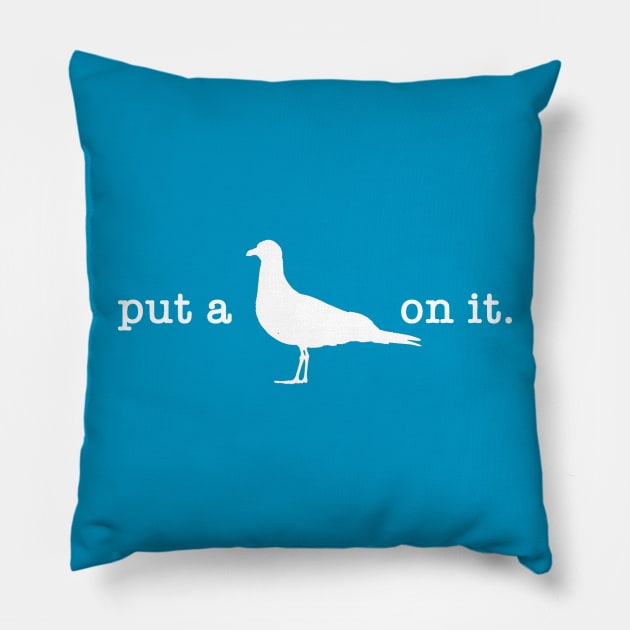 Put A Bird On It (6) Pillow by Vandalay Industries