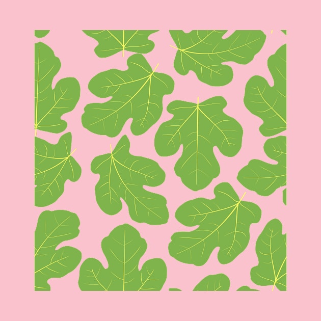 Fig leaves green by ToniB Designs