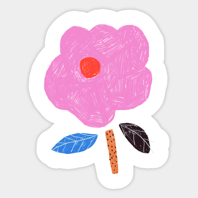 Flower Pop - Flower - Sticker