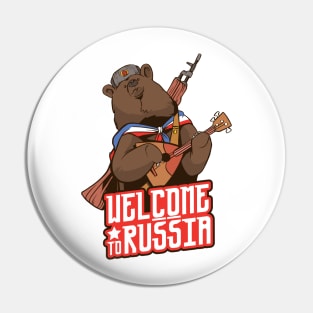 Welcome to Russia Pin