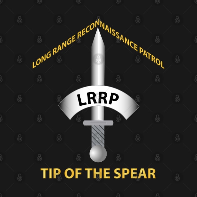 Badge - LRRP - Tip of the Spear by twix123844