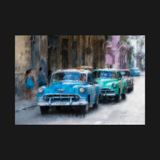 Classic cars in Cuba T-Shirt