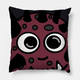 Spikey - the confused monster Pillow