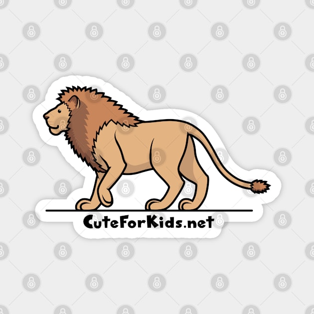 CuteForKids - Lion - Branded Magnet by VirtualSG