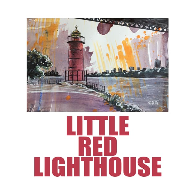 LITTLE RED LIGHTHOUSE by MasterpieceArt