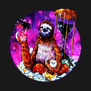 Time Master Poop Sloth T-Shirt