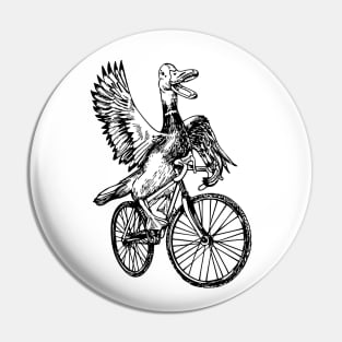 SEEMBO Duck Cycling Bicycle Cyclist Bicycling Biking Bike Pin