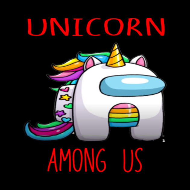 unicorn among us unicorn mask teepublic