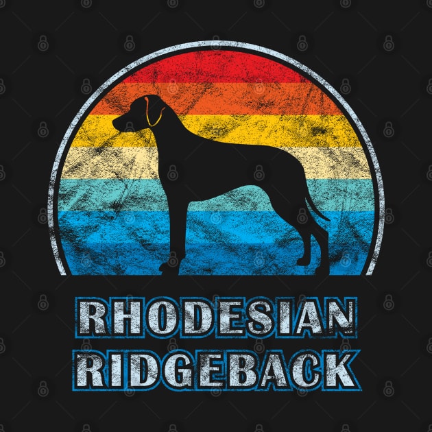 Rhodesian Ridgeback Vintage Design Dog by millersye