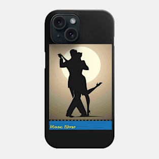 Moon River Dancing Couple Song Print Phone Case