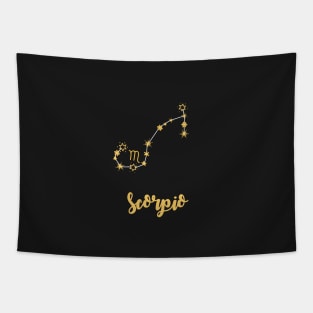Scorpio zodiac Tapestry
