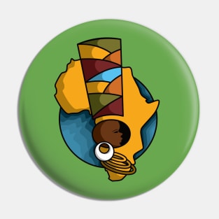 African Colourful Heritage Pin