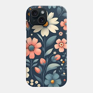 Spring Flowers Illustration Phone Case