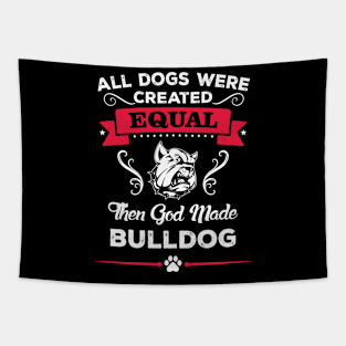 Bulldog Tapestry