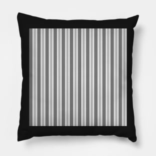 Soft Greys - Asymmetric Stripes Pillow
