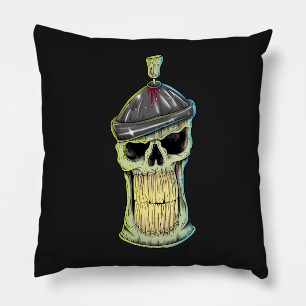 Graffiti Pillow by zombirriondo