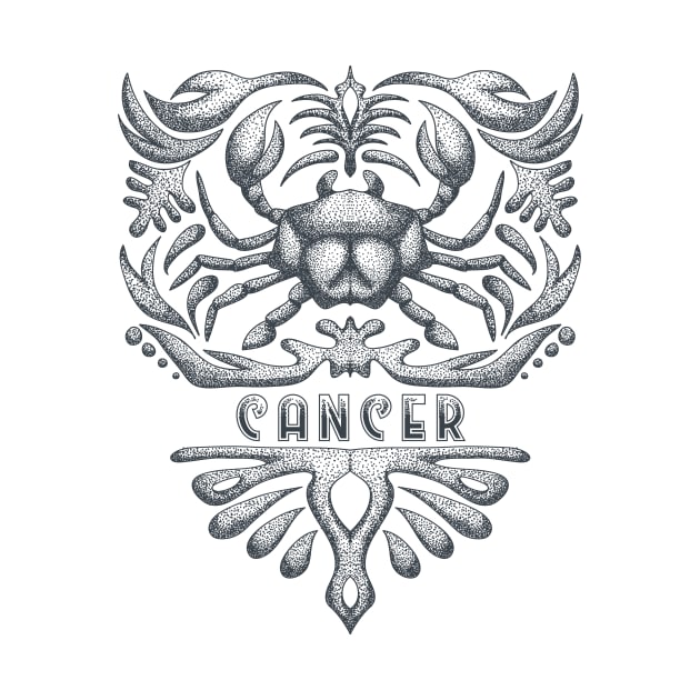 Cancer Zodiac Sign by Utopia Shop