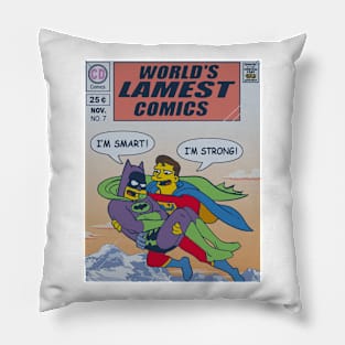 World's Lamest Comics Pillow