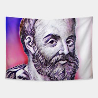 Galen Pink Portrait | Galen Artwork 9 Tapestry