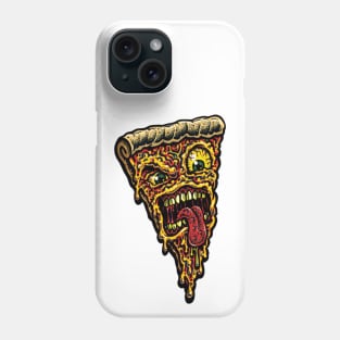 Angry Pizza Slice Phone Case