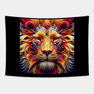 Lions Gold Tapestry