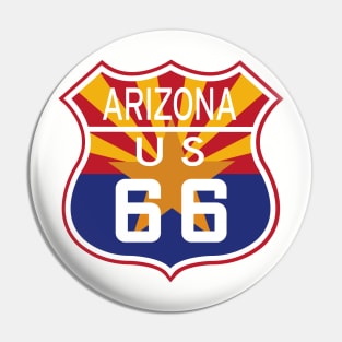 Route 66 Arizona Pin