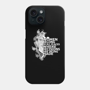 Ruth bader ginsberg Phone Case