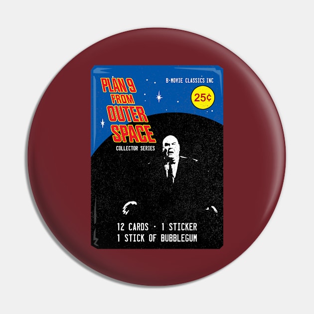 Plan 9 Bubblegum Cards Pin by GloopTrekker