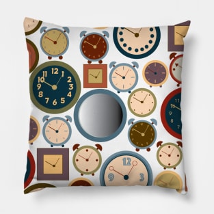 Clocks Pillow