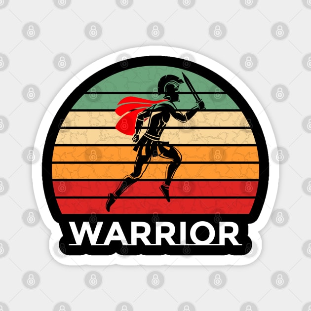 warrior Magnet by PG