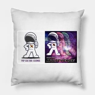 Pop Culture Cosmos/PCC Multiverse Logo Pillow