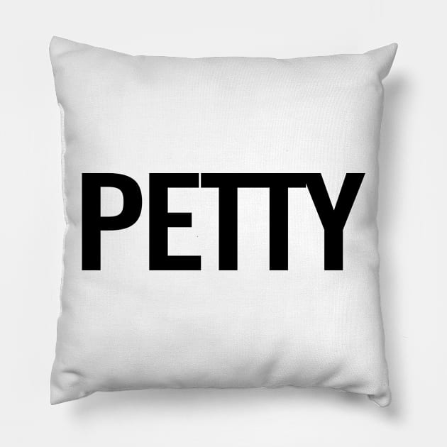 Petty Pillow by sergiovarela