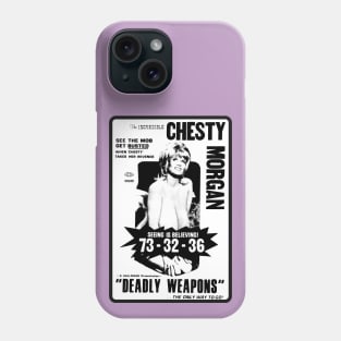 Deadly Weapons 1974 Phone Case