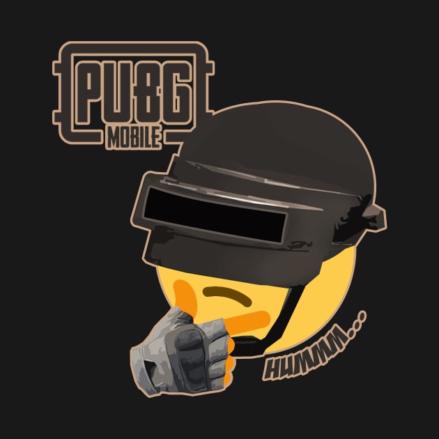 Thinking Face Emoji Pubg by UMM