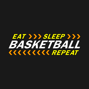 Eat Sleep Basketball Repeat T-Shirt