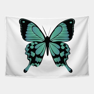 Blue Buttefly Tapestry