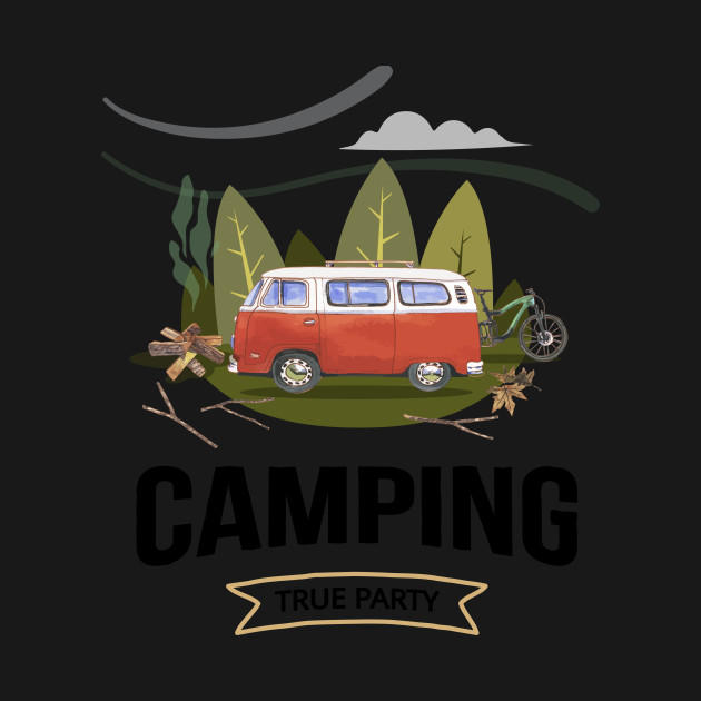 Disover Camping - Camping - T-Shirt