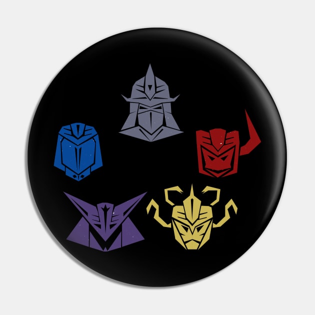 Villains (mono version) Pin by ZombieMedia