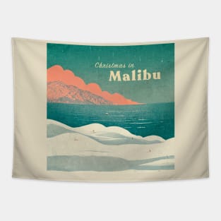 Malibu Christmas Tapestry