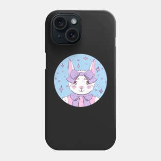 Frilly Bunny Sticker Phone Case