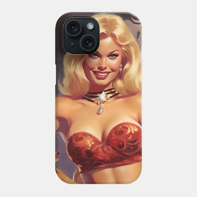 heather thomas art design 2/5 Phone Case by Maverick Media