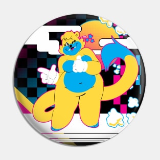 The CN Colour Palette Challenge - Butterpop ("B" Variant) Pin