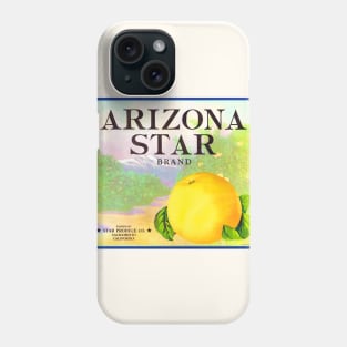 Arizona Star Brand Crate Label Phone Case