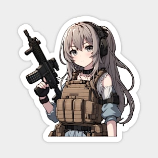 Tactical Girl Magnet