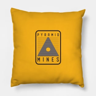 Pyramid Mines Pillow