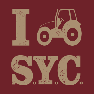 i tractor syc brown T-Shirt