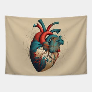 Natural Layers Heart Tapestry