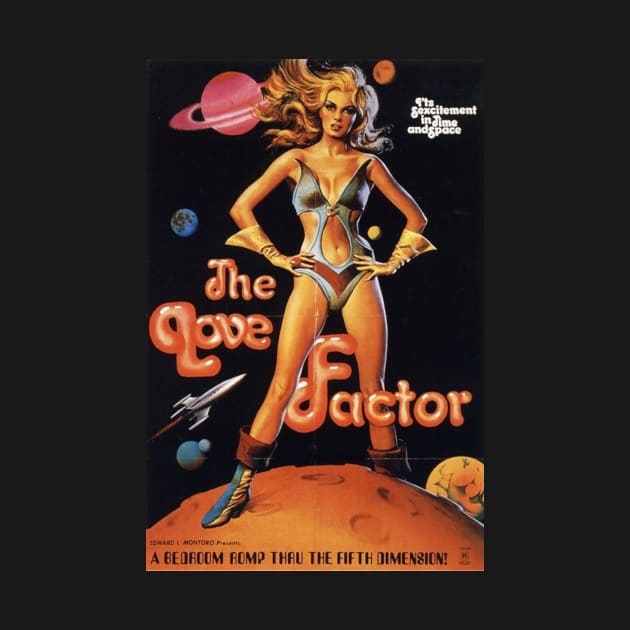 Vintage Science Fiction Movie Poster - The Love Factor by Starbase79